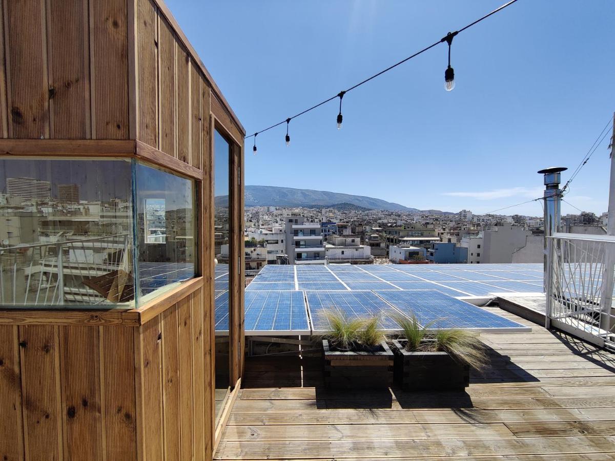 Appartement Unique Solar Penthouse With Jacuzzi And Sauna In Central Athènes Extérieur photo