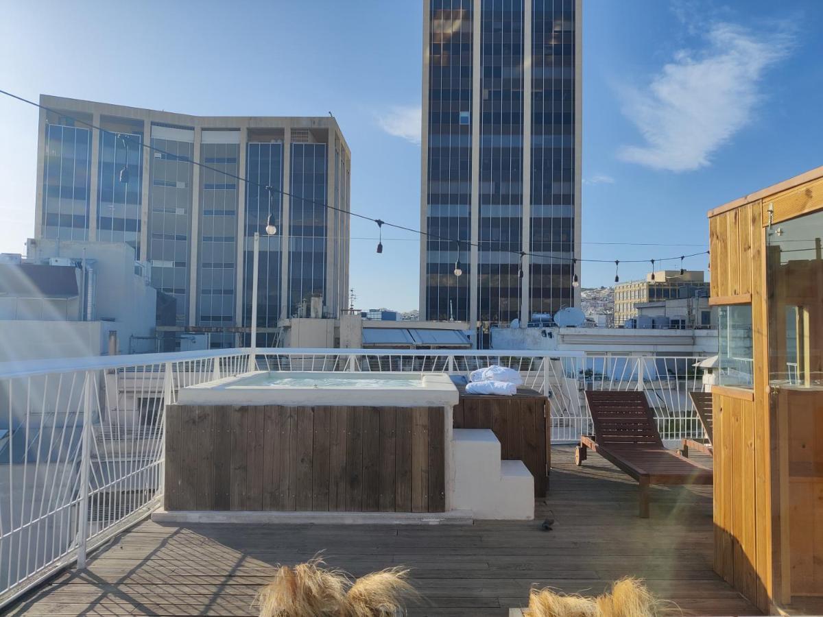 Unique Solar Penthouse With Jacuzzi And Sauna In Central Athènes Extérieur photo